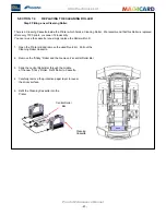 Предварительный просмотр 23 страницы Pronto MAGICARD 3649 - 0001 Maintenance Manual