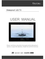 Предварительный просмотр 1 страницы ProofVision 19 inch Waterproof TV User Manual