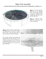 Предварительный просмотр 19 страницы Propel Trampolines 10-Foot User Manual