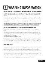 Preview for 4 page of Propel Trampolines ENDEAVOR PRO Operation Manual