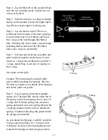 Preview for 14 page of Propel Trampolines KTS15-BE User Manual