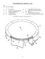 Preview for 24 page of Propel Trampolines KTS15-BE User Manual