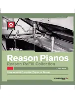 Propellerhead Reason Refill Series User Manual предпросмотр