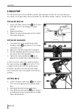 Preview for 106 page of Prophete REX BIKE Operating Instructions Manual