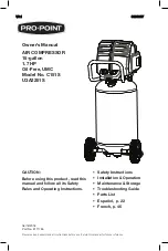 Preview for 1 page of PROPOINT C151S Owner'S Manual