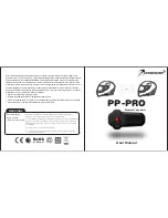 Preview for 1 page of PROPOINT PP-PRO User Manual