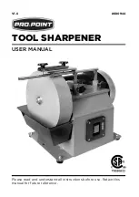 PROPOINT TOOL SHARPENER User Manual preview