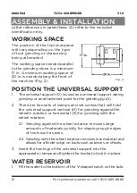 Preview for 12 page of PROPOINT TOOL SHARPENER User Manual