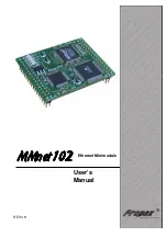 Предварительный просмотр 1 страницы Propox MMnet102 User Manual