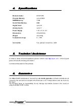 Preview for 11 page of Propox MMstR75xFR User Manual