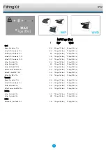 Preview for 2 page of Prorack Fitting Kit K722 Fitting Instructions For Basic Carrier