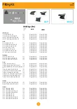 Preview for 2 page of Prorack K002 Fitting Instructions Manual