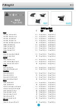 Preview for 2 page of Prorack K010 Fitting Instructions Manual