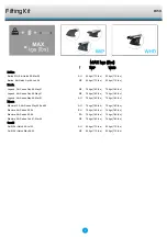 Preview for 2 page of Prorack K050 Fitting Instructions Manual