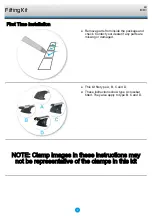 Preview for 2 page of Prorack K101 Fitting Instructions Manual