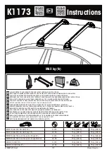 Prorack K1173 Instructions Manual preview