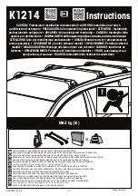 Preview for 1 page of Prorack K1214 Instructions Manual