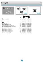 Preview for 2 page of Prorack K163 Fitting Instructions Manual