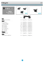 Preview for 2 page of Prorack K424 Fitting Instructions Manual