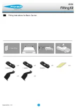 Preview for 1 page of Prorack K554 Fitting Instructions For Basic Carrier