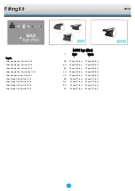 Preview for 2 page of Prorack K639 Fitting Instructions Manual