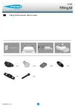 Prorack K723 Fitting Instructions Manual preview