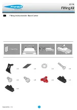 Prorack K774 Fitting Instructions Manual preview