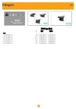 Preview for 2 page of Prorack K823 Fitting Instructions Manual