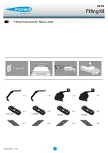 Prorack K855 Fitting Instructions Manual preview