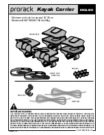 Prorack Kayak Carrier Manual preview