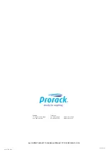 Preview for 6 page of Prorack PR3108 Manual