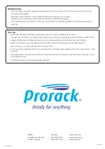 Preview for 5 page of Prorack PR3208 Instructions