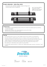 Preview for 4 page of Prorack PR3213 Manual