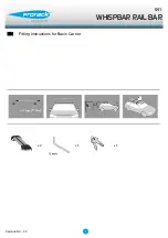 Preview for 1 page of Prorack WHISPBAR S41 Fitting Instructions For Basic Carrier