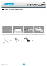 Preview for 1 page of Prorack WHISPBAR S55 Fitting Instructions For Basic Carrier