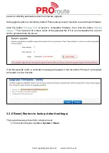 Предварительный просмотр 29 страницы Proroute H685 User Manual