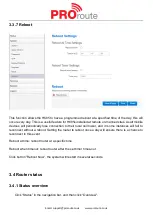 Предварительный просмотр 31 страницы Proroute H685 User Manual