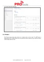 Предварительный просмотр 37 страницы Proroute H685 User Manual