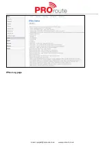 Предварительный просмотр 42 страницы Proroute H685 User Manual
