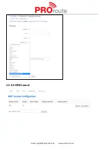 Предварительный просмотр 72 страницы Proroute H685 User Manual
