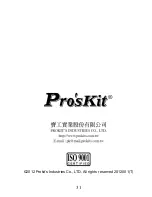 Предварительный просмотр 32 страницы Pro's Kit mt-1232 User Manual