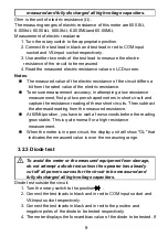 Preview for 10 page of Pro's Kit MT-1706 User Manual