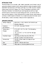 Preview for 2 page of Pro's Kit MT-2019 User Manual