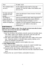 Preview for 10 page of Pro's Kit MT-2019 User Manual