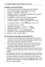 Preview for 5 page of Pro's Kit MT-3102 User Manual