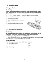 Предварительный просмотр 13 страницы Pro's Kit MT-3110 User Manual