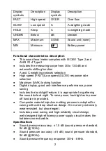 Preview for 3 page of Pro's Kit MT-4618 User Manual