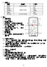 Предварительный просмотр 11 страницы Pro's Kit MT-5210 User Manual