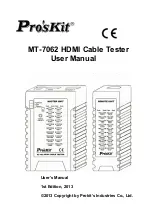 Pro's Kit MT-7062 User Manual предпросмотр