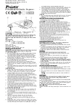 Pro's Kit PT-5203A Quick Manual preview